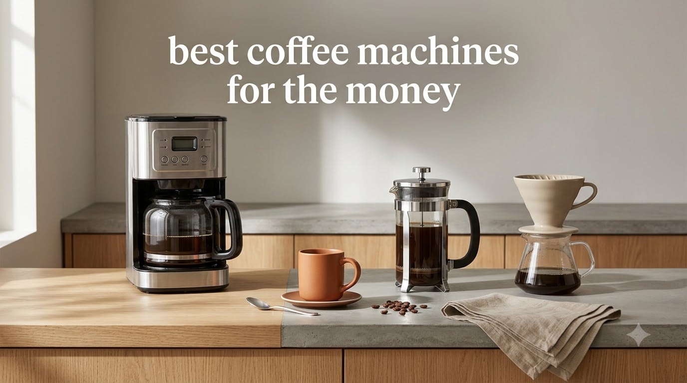 best coffee machines for the money