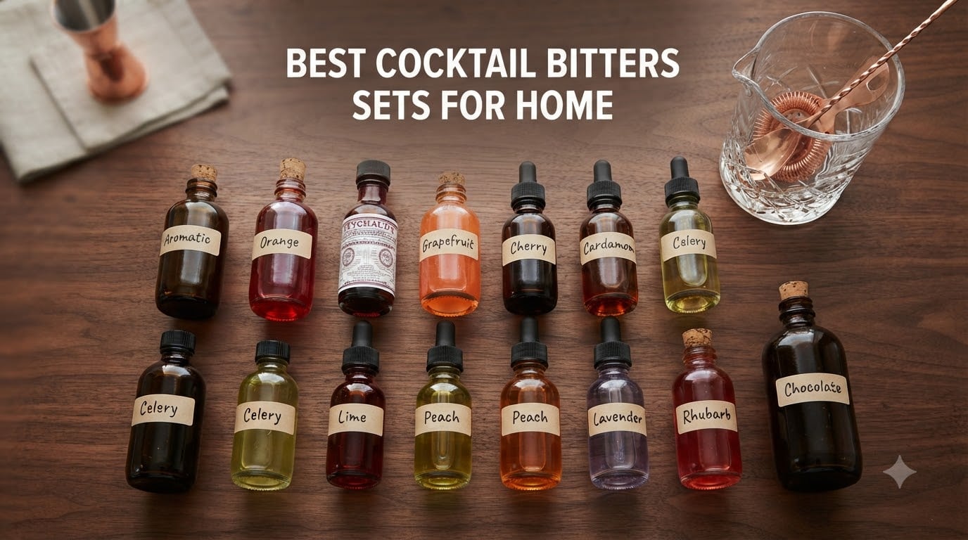 best cocktail bitters sets for home