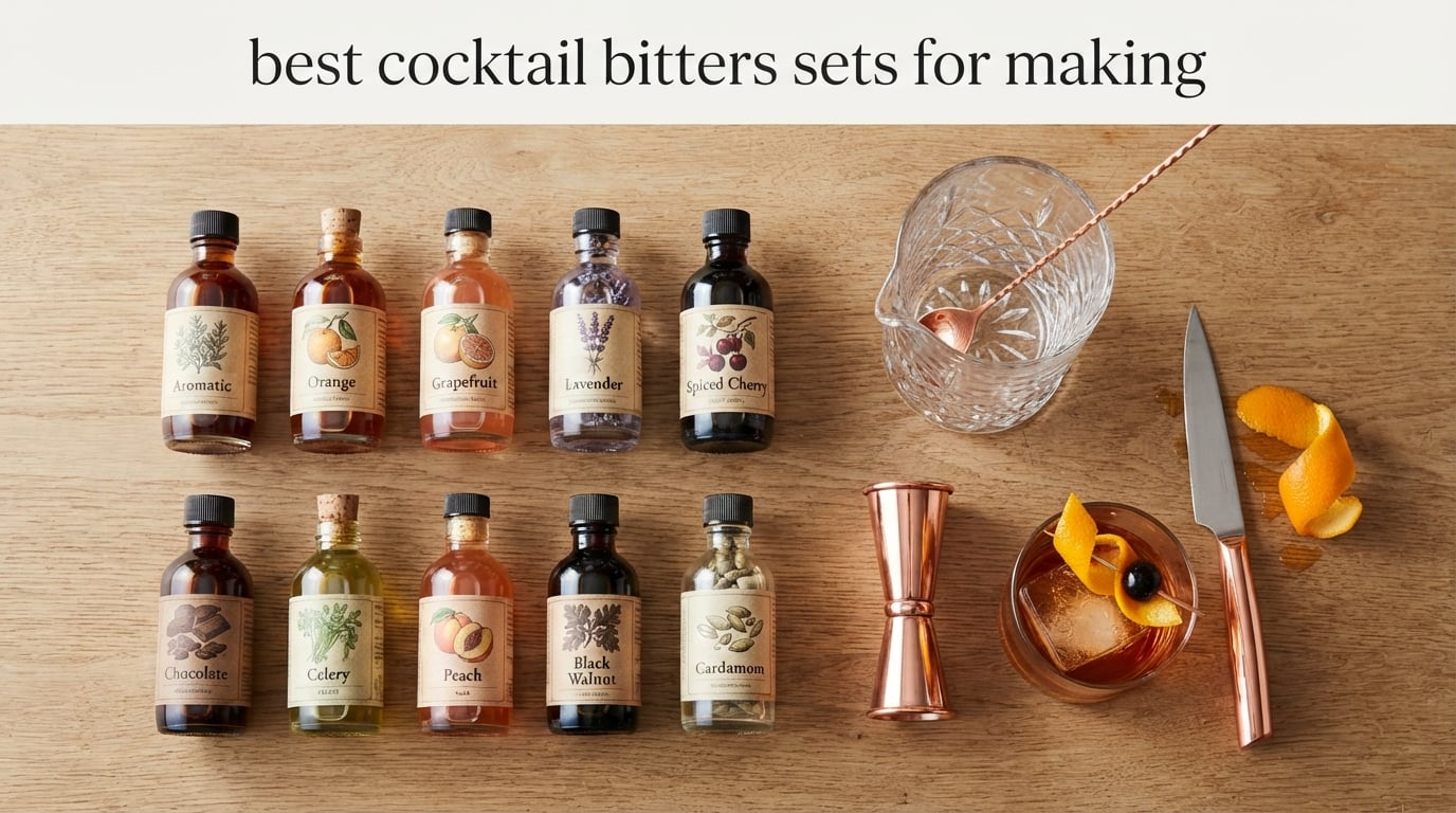 best cocktail bitters sets for making