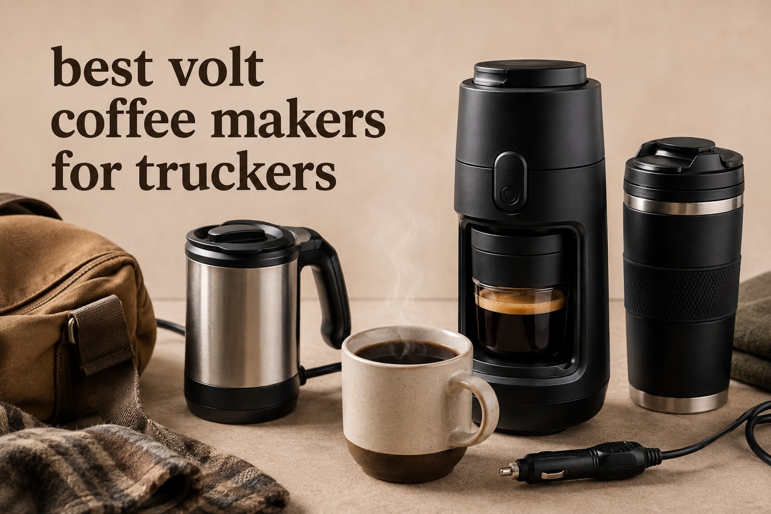 best 12 volt coffee makers for truckers