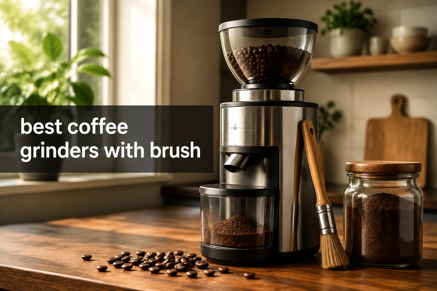 best coffee grinders with brush