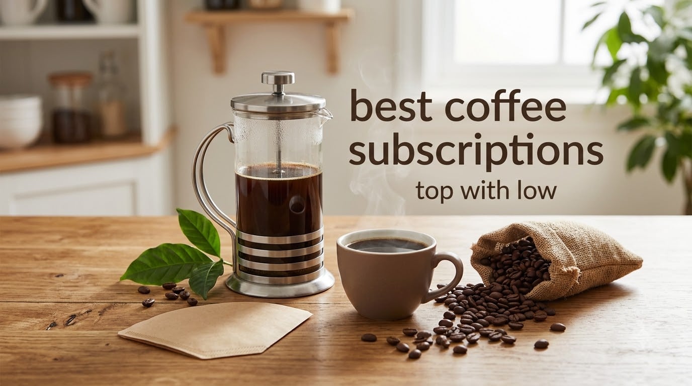 best coffee subscriptions top with low