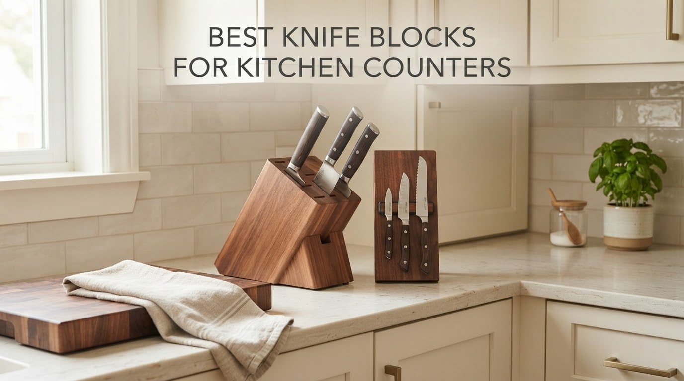 best knife blocks for kitchen counters