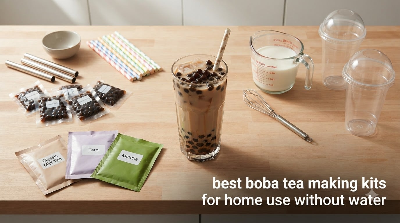 best boba tea making kits for home use without water