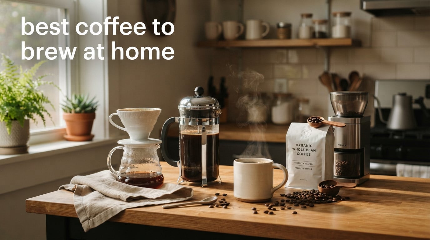 best coffee to brew at home