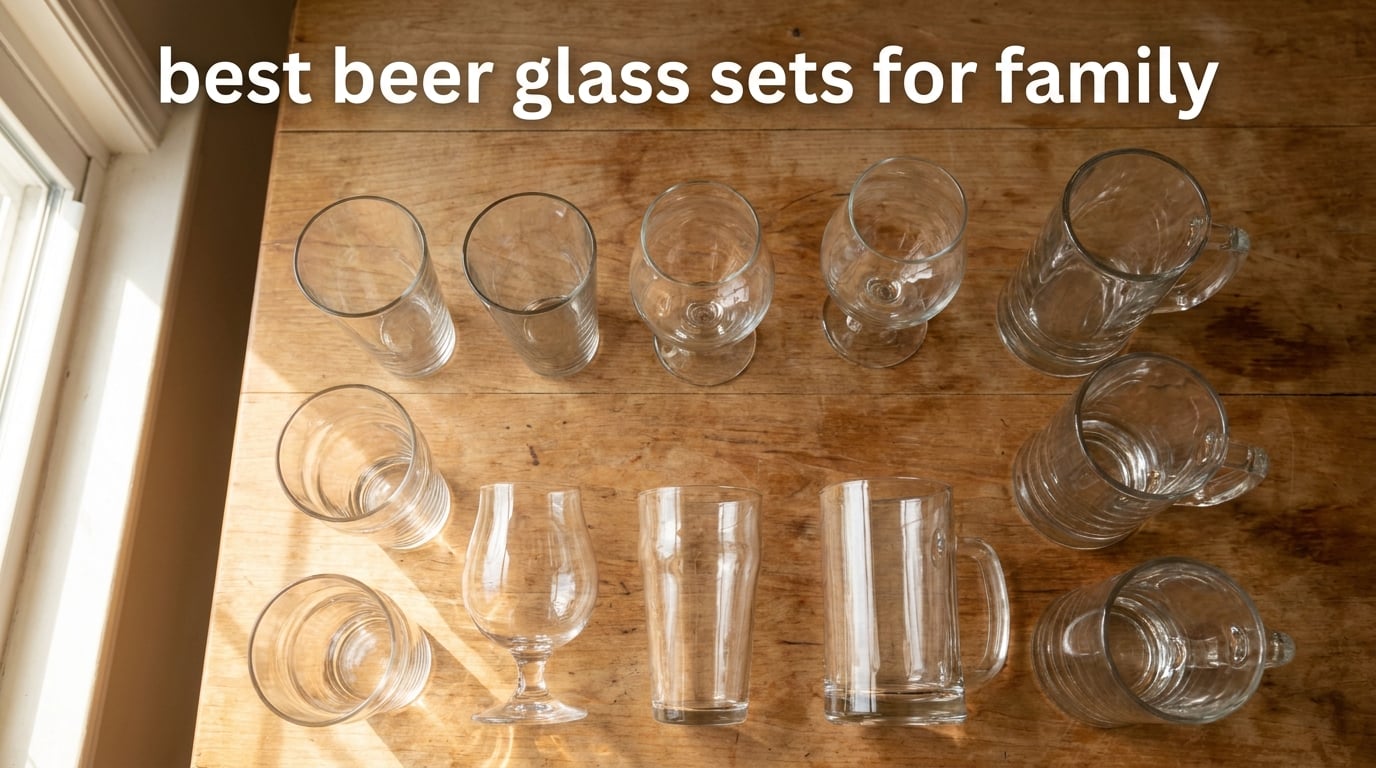 best beer glass sets for family