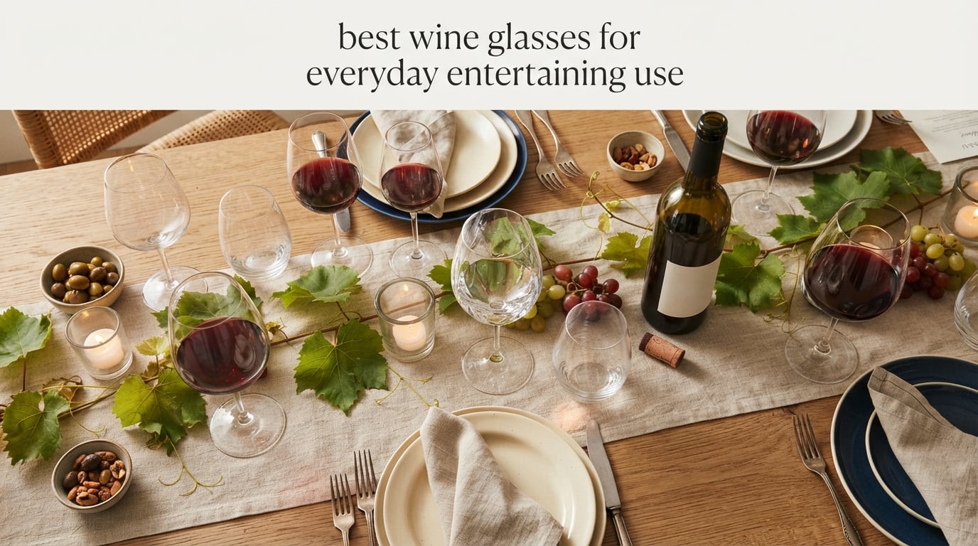 best wine glasses for everyday entertaining use