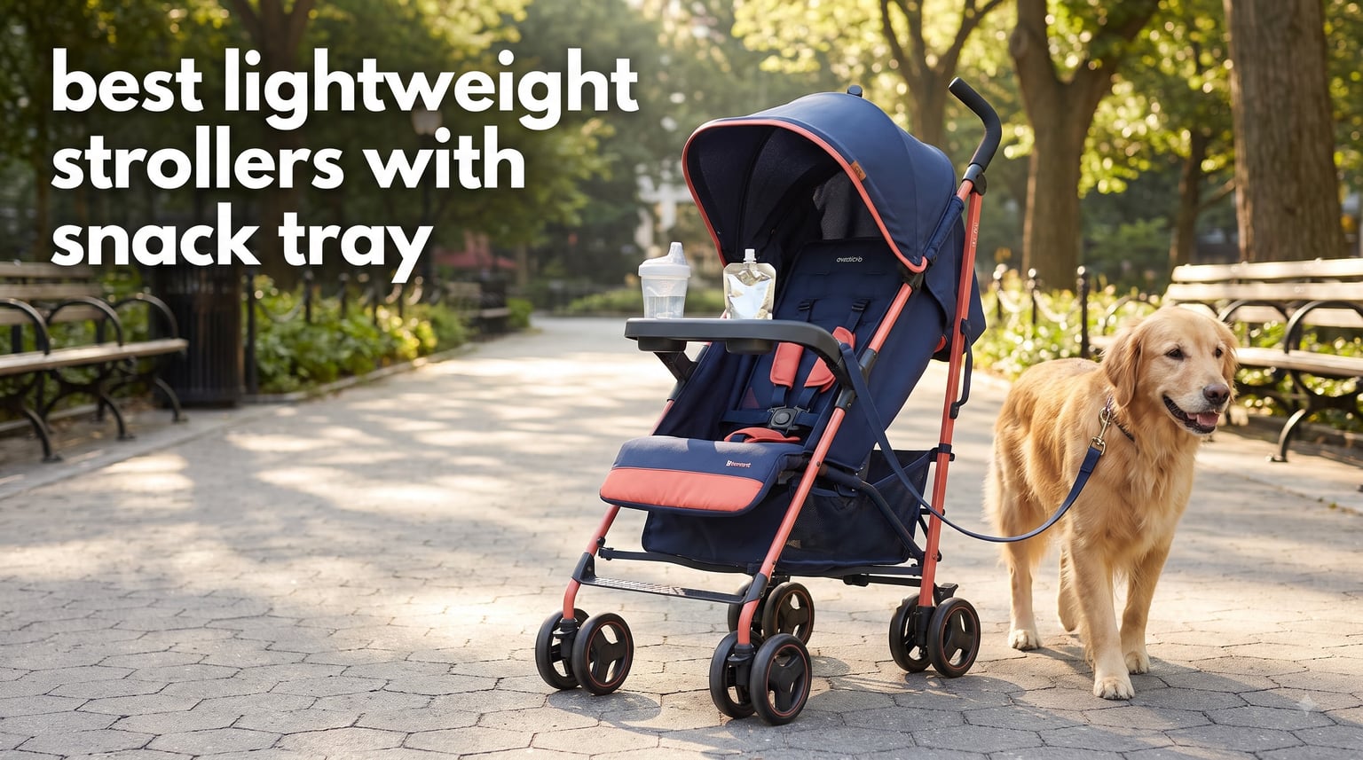 best lightweight strollers with snack tray