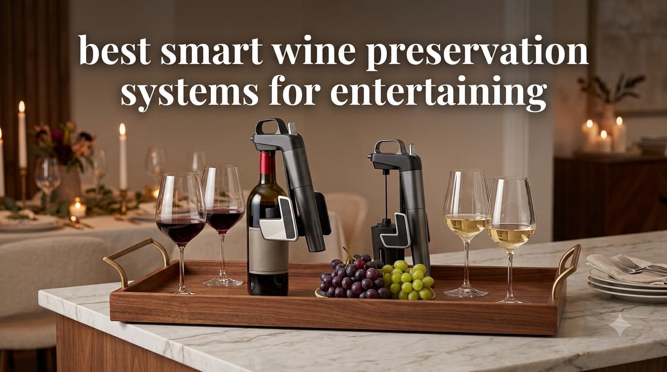 best smart wine preservation systems for entertaining