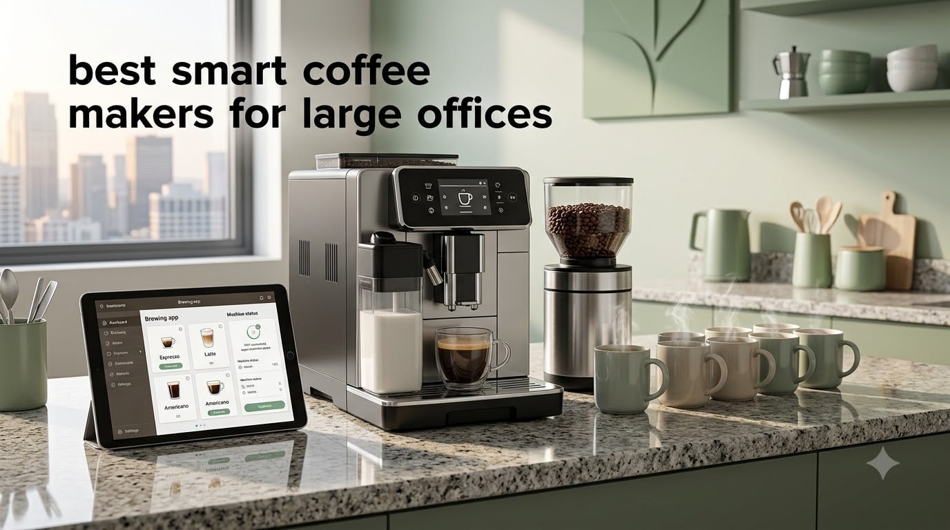 best smart coffee makers for large offices