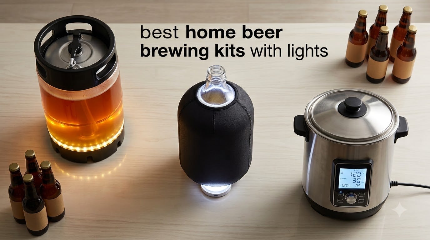best home beer brewing kits with lights