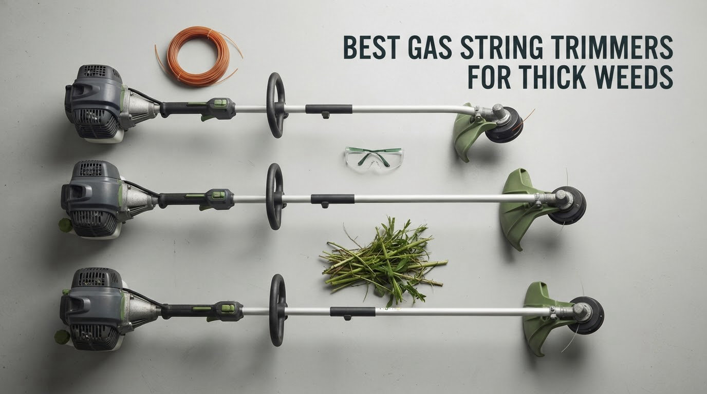 best gas string trimmers for thick weeds