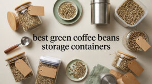 best green coffee beans storage containers