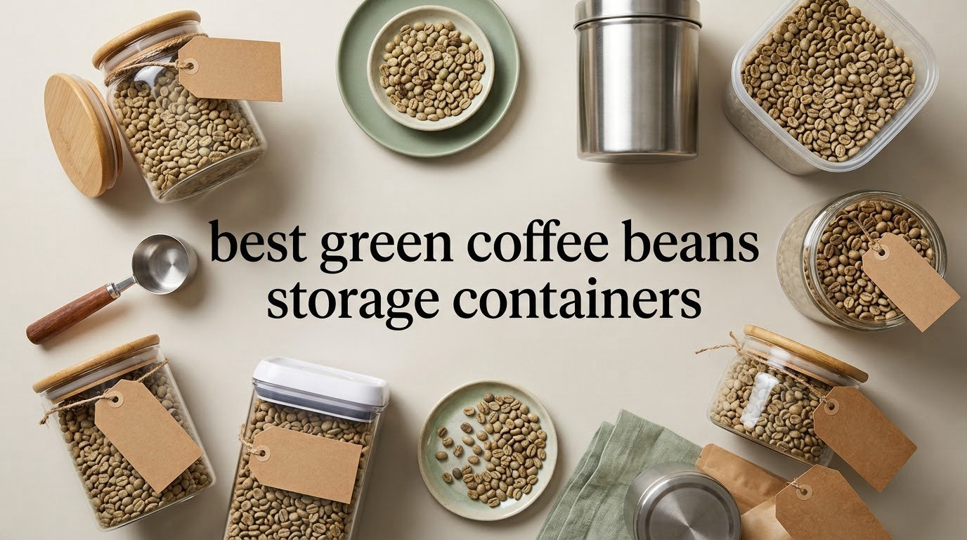 best green coffee beans storage containers