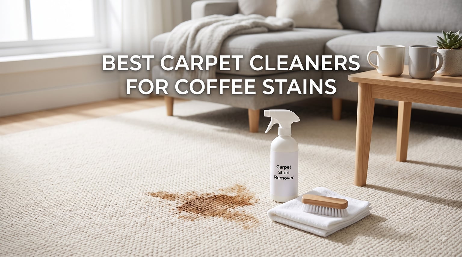 best carpet cleaners for coffee stains
