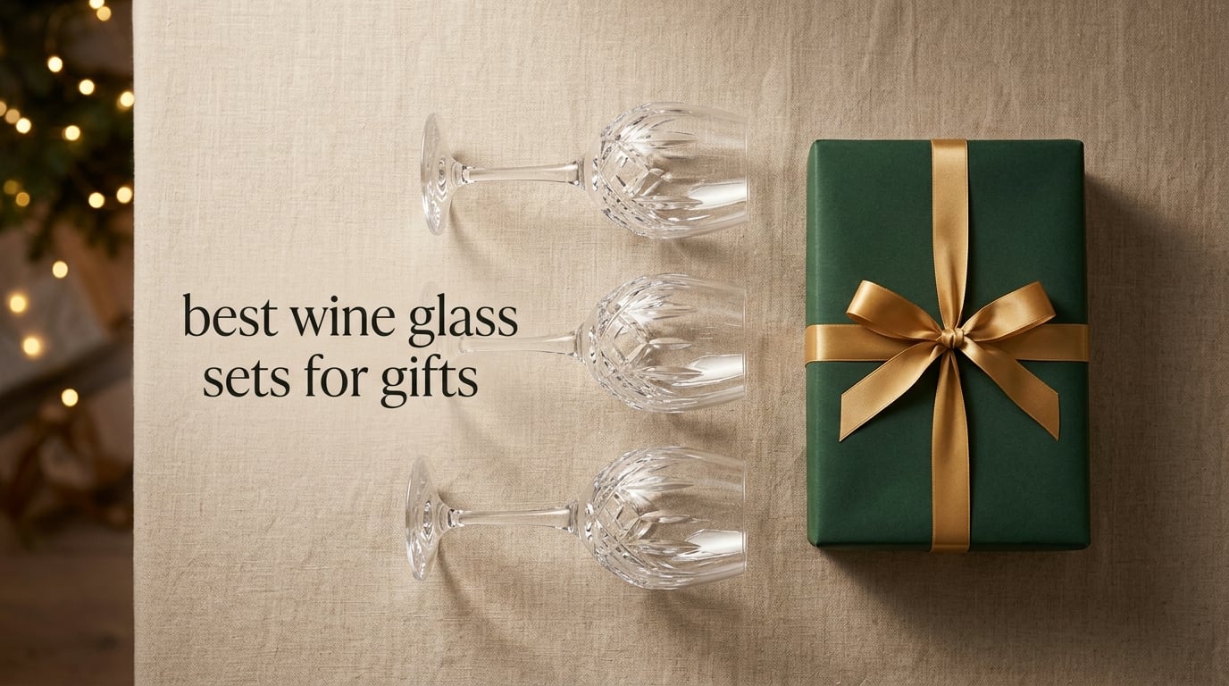 best wine glass sets for gifts