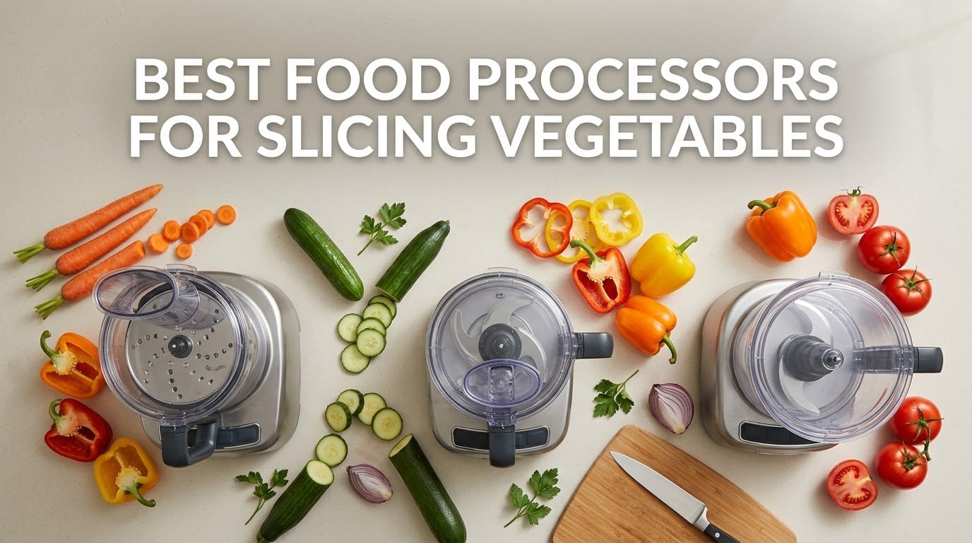 best food processors for slicing vegetables