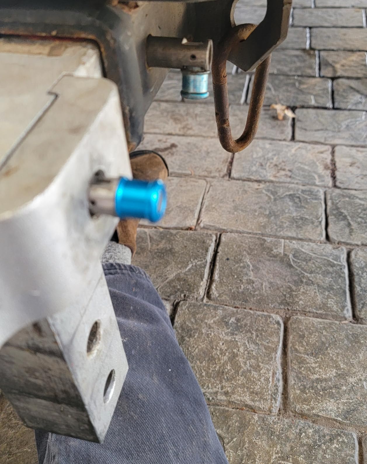 Master Lock Trailer Hitch Pin Stainless Steel Class III/IV Rating 1465DAT customer photo 2