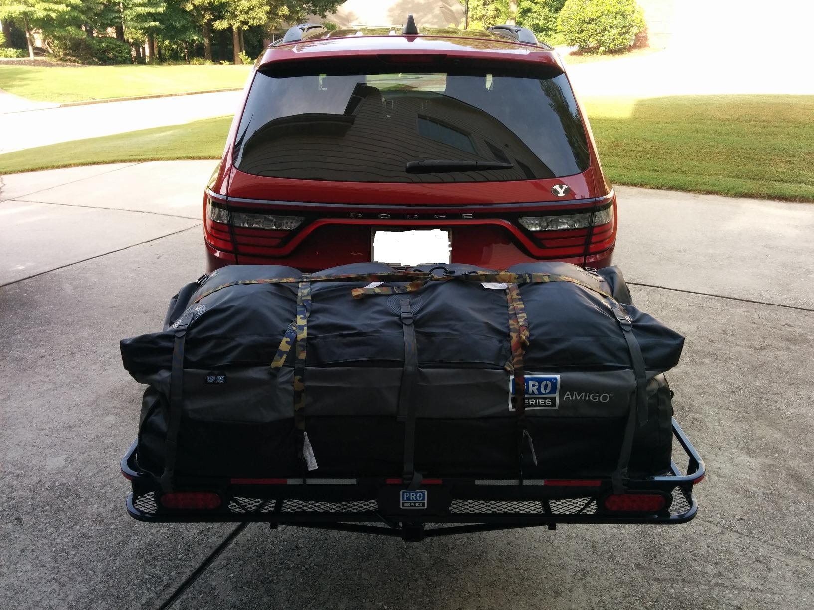 REESE Explore 63153 Rambler Hitch Mount Cargo Carrier, 60 X 24 Inches, Fits 2 Inch Receivers, 500 lbs. Capacity customer photo 1