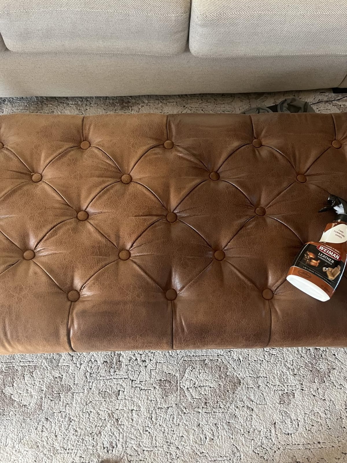 Weiman Leather Cleaner, Conditioner & Protector, Car Interior & Furniture customer photo 1