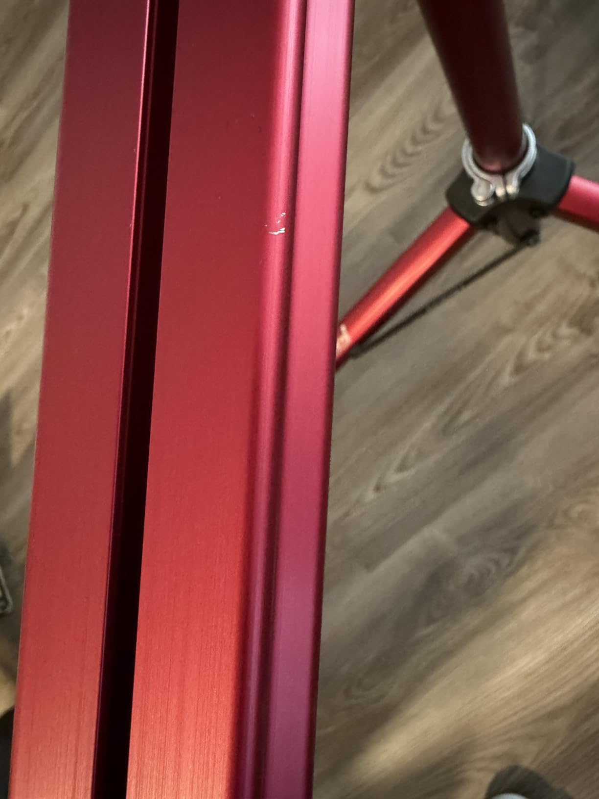 Feedback Sports Sprint Bike Repair Stand, Compact Bike Workstand, Red customer photo 1