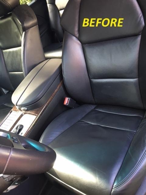 Chemical Guys, Colorless & Odorless Leather Cleaner, Car Interiors, 16 oz customer photo 1