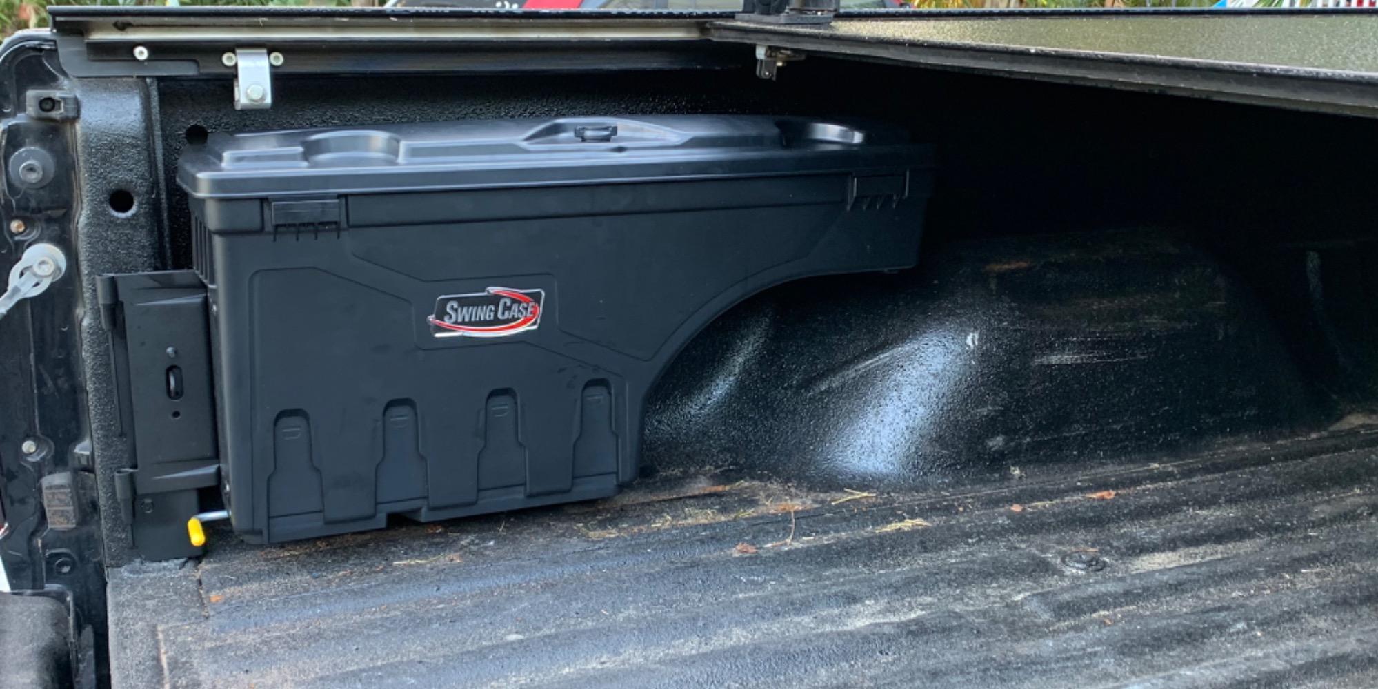 RealTruck UnderCover SwingCase Truck Bed Storage Box | SC205D | Fits 2017 - 2025 Ford F-250/350 Super Duty Drivers Side customer photo 1
