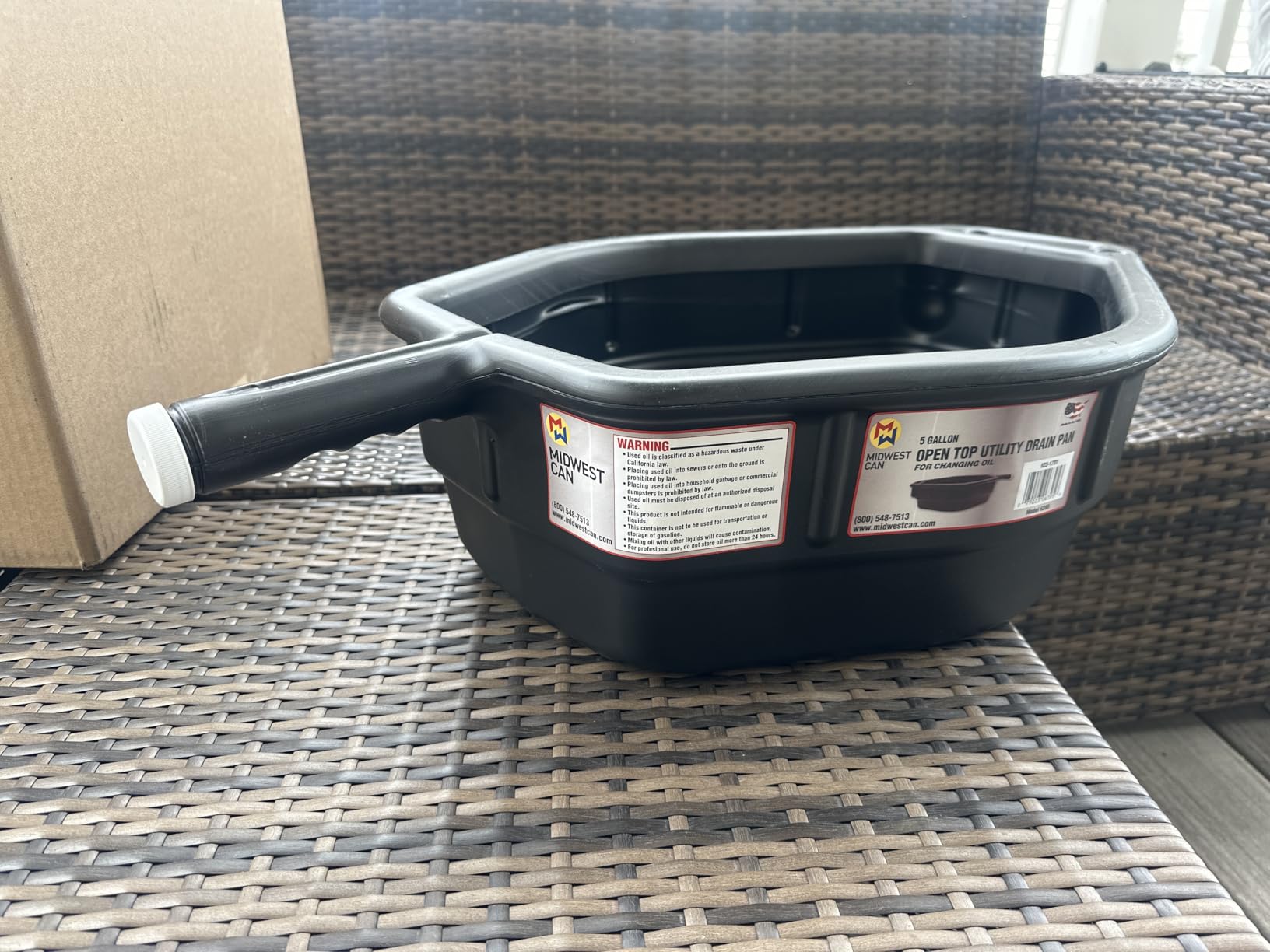MIDWEST CAN COMPANY 6395 5 gallon Drain Pan customer photo 1
