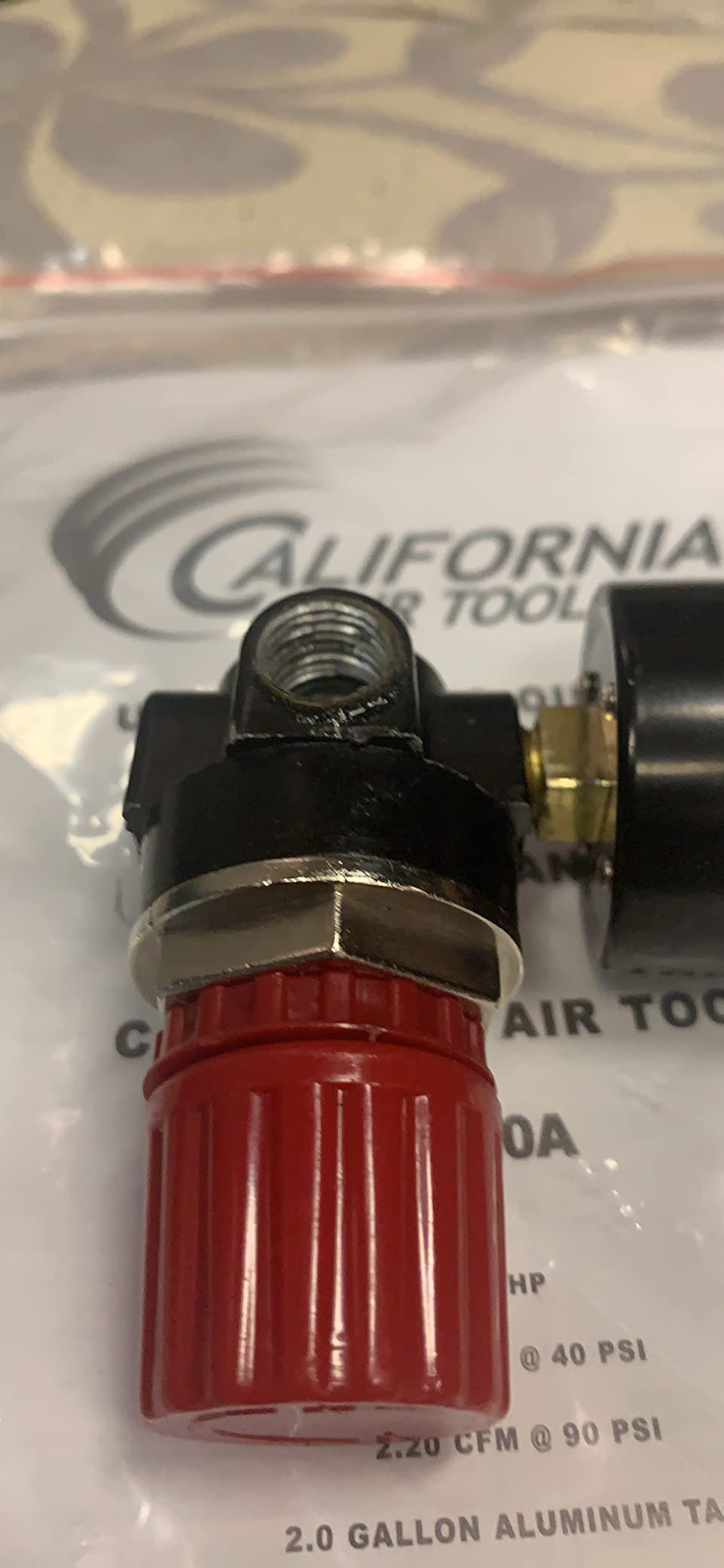 California Air Tools 2010A 1.0 HP Ultra Quiet and Oil-Free Air Compressor, 2 Gallon Aluminum Tank, 60 dBA Noise Level, Silver customer photo 1