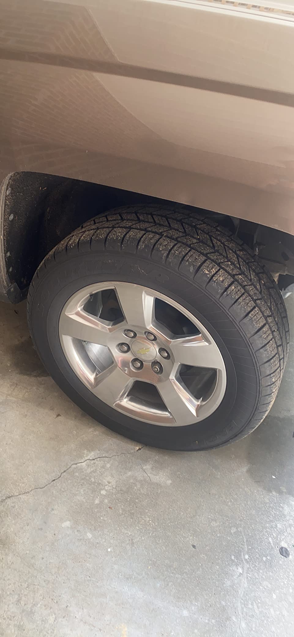 OE Wheels CV76 20x9 Polished 5652 6x139.7 Rim customer photo 2