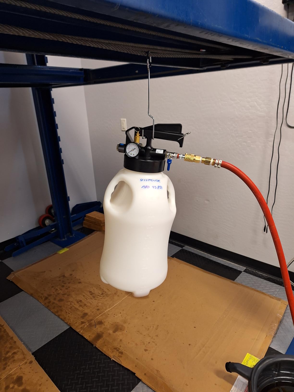 FIRSTINFO Patented 10L Pneumatic ATF/Transmission Fluid Pump, 22 Adapters customer photo 2