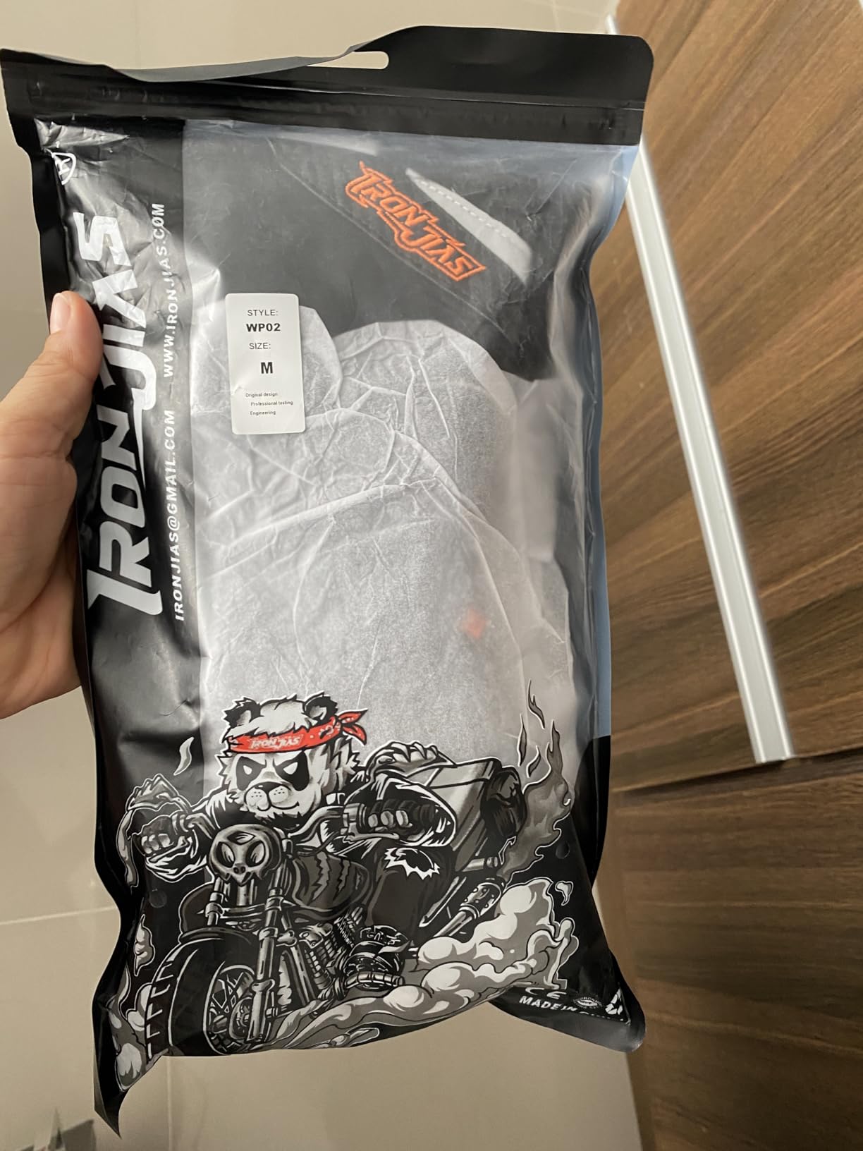 IRON JIA'S Winter Motorcycle Gloves for Men and Women, CE Level 1 KP customer photo 1