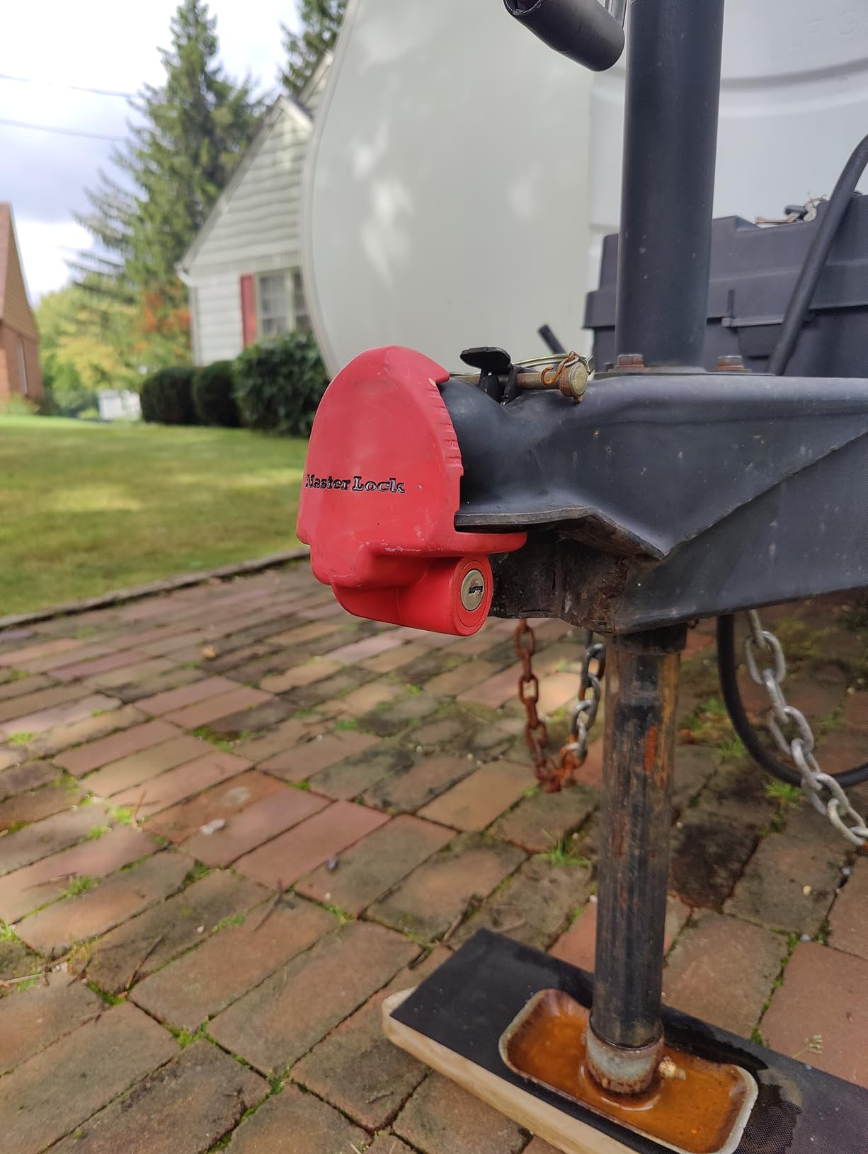 Master Lock Trailer Lock, Trailer Hitch Lock fits 1-7/8