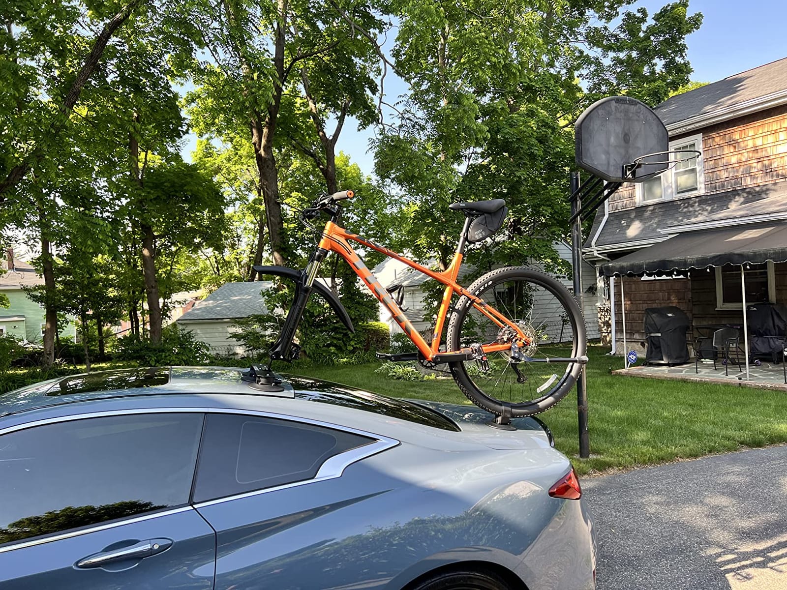 ROCKBROS Suction Cup Bike Rack Quick Release Aluminium Alloy for 1 Bike customer photo 1