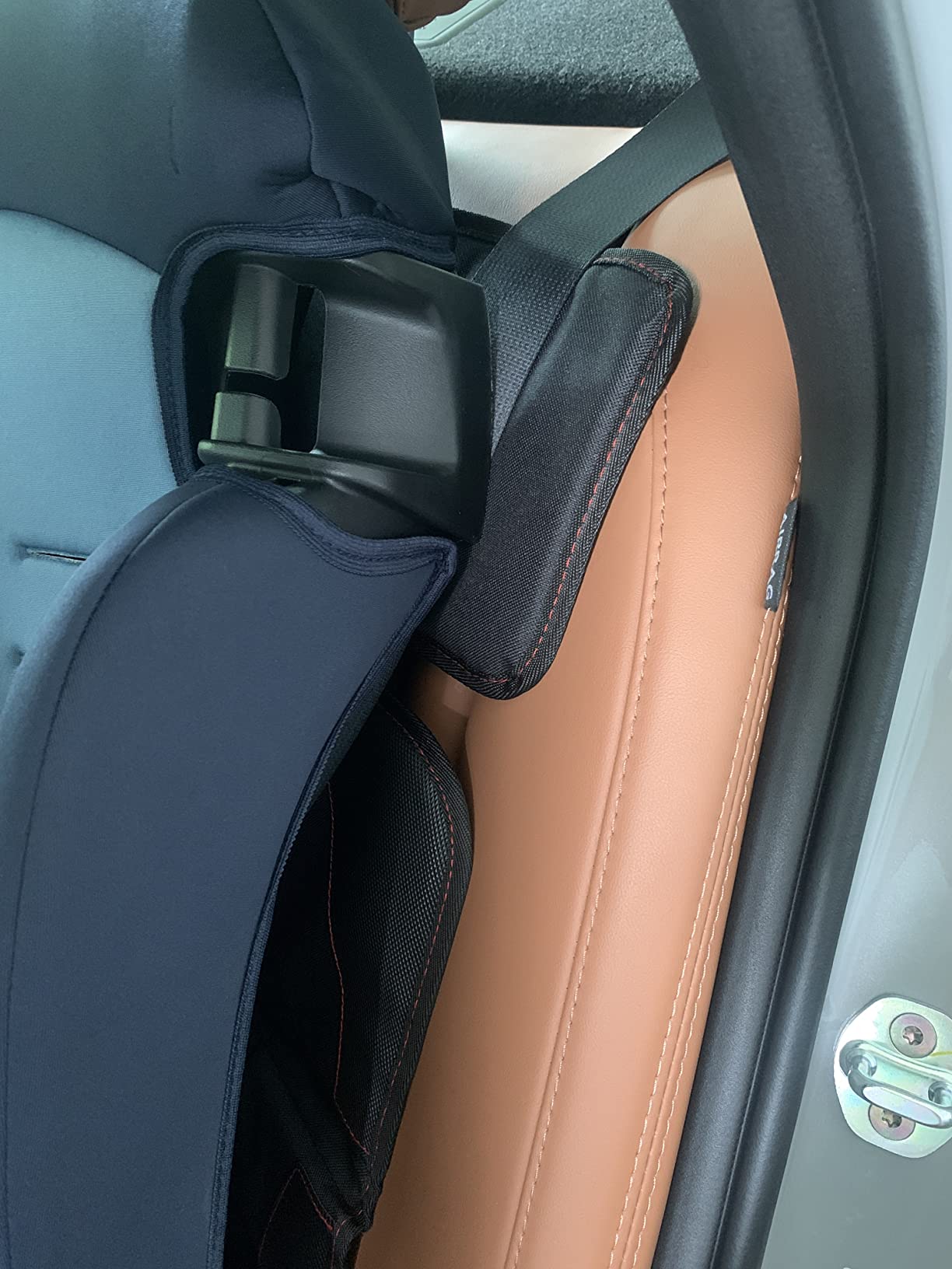funbliss Car Seat Protector for Child Car Seat customer photo 2