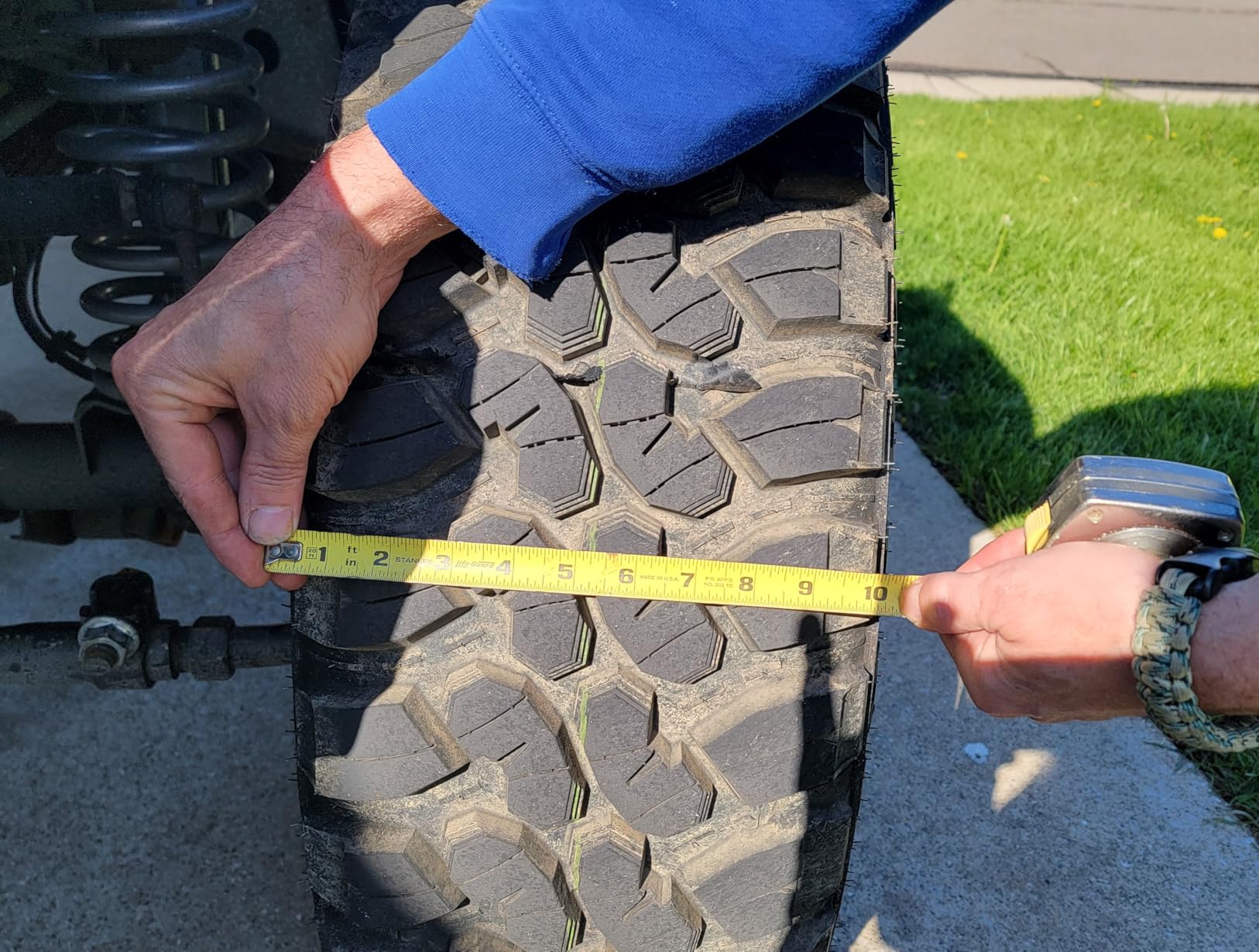Forceum M/T 08 Plus Mud Off-Road Light Truck Radial Tire-LT265/70R17 265/70/17 265/70-17 121/118P Load Range E LRE 10-Ply BSW Black Side Wall customer photo 2
