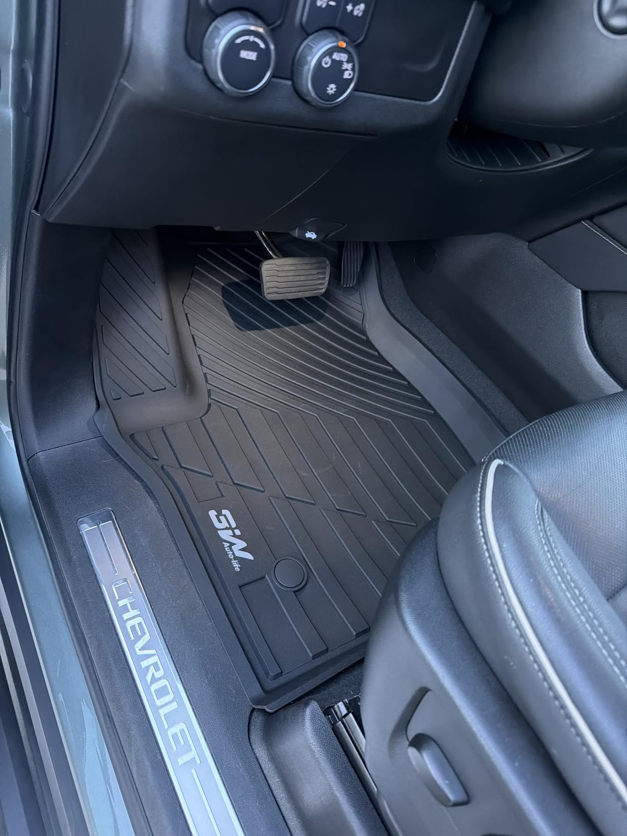 3W Floor Mats Fit for 2019-2026 Chevy Silverado/GMC Sierra 1500 customer photo 1