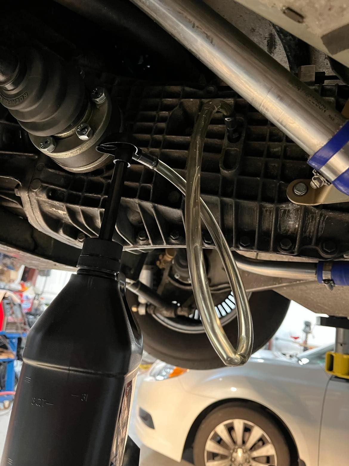 SEDY Lubricant Fluid Transfer Pump,Transmission Fluid Pump,Gear Oil Pump for Gallon Bottles & Wide Mouth Quart Bottles,Differential Fluid Pump,Hand Transfer Gear Oil,Transmission & Differential Fluid customer photo 1