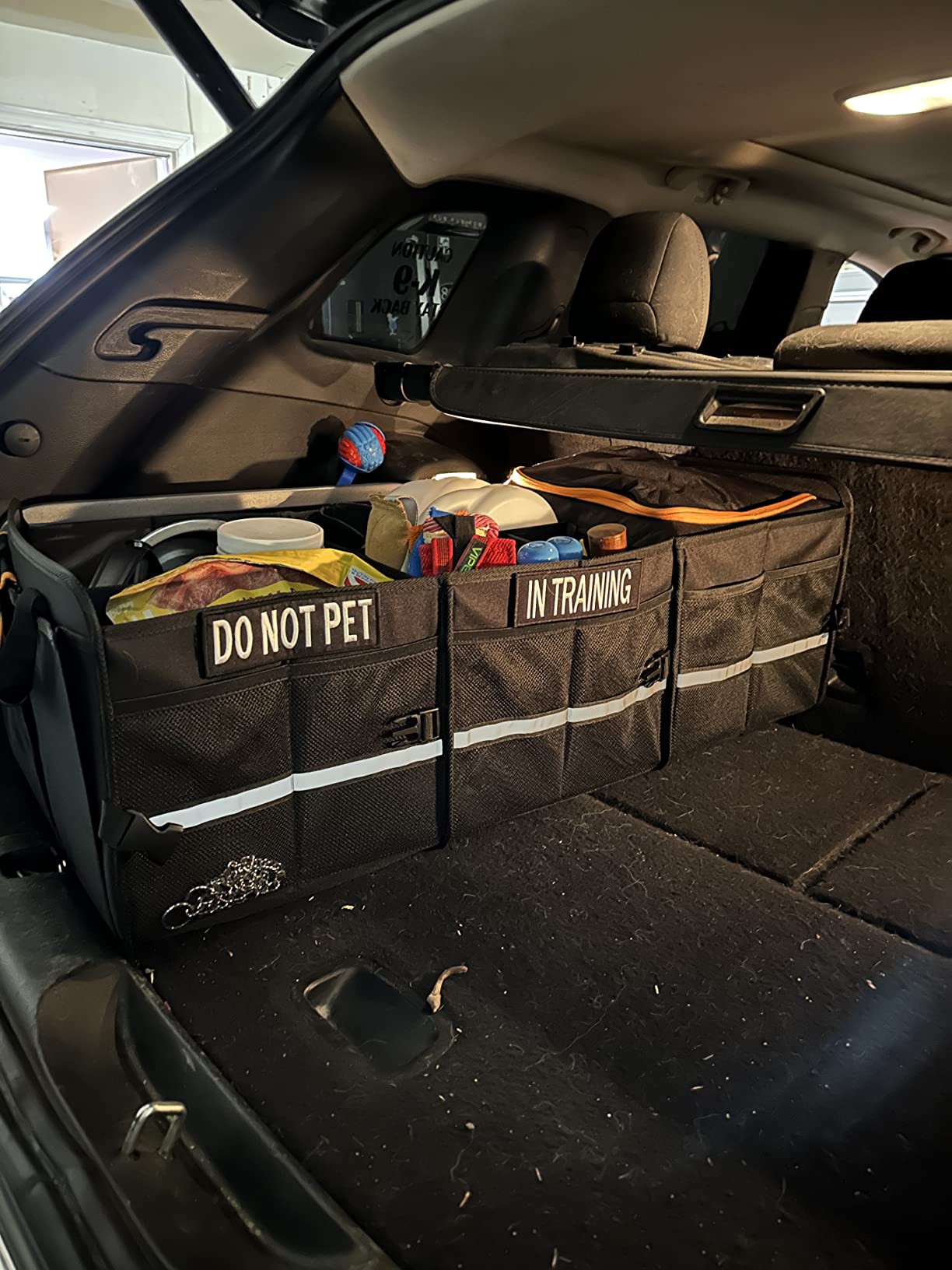 HEYTRIP Large Trunk Organizer with Built-in Leakproof Cooler Bag, Black customer photo 2