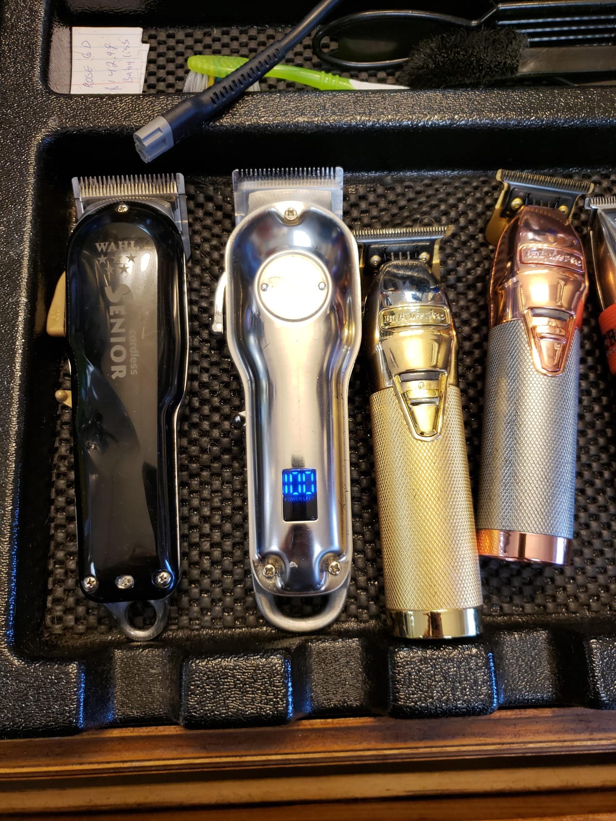 Fagaci Professional Hair Clippers with Extremely Fine Cutting, Cordless Hair Trimmer for Men & Women, Barber Clippers for Salon & Home Use customer photo 2