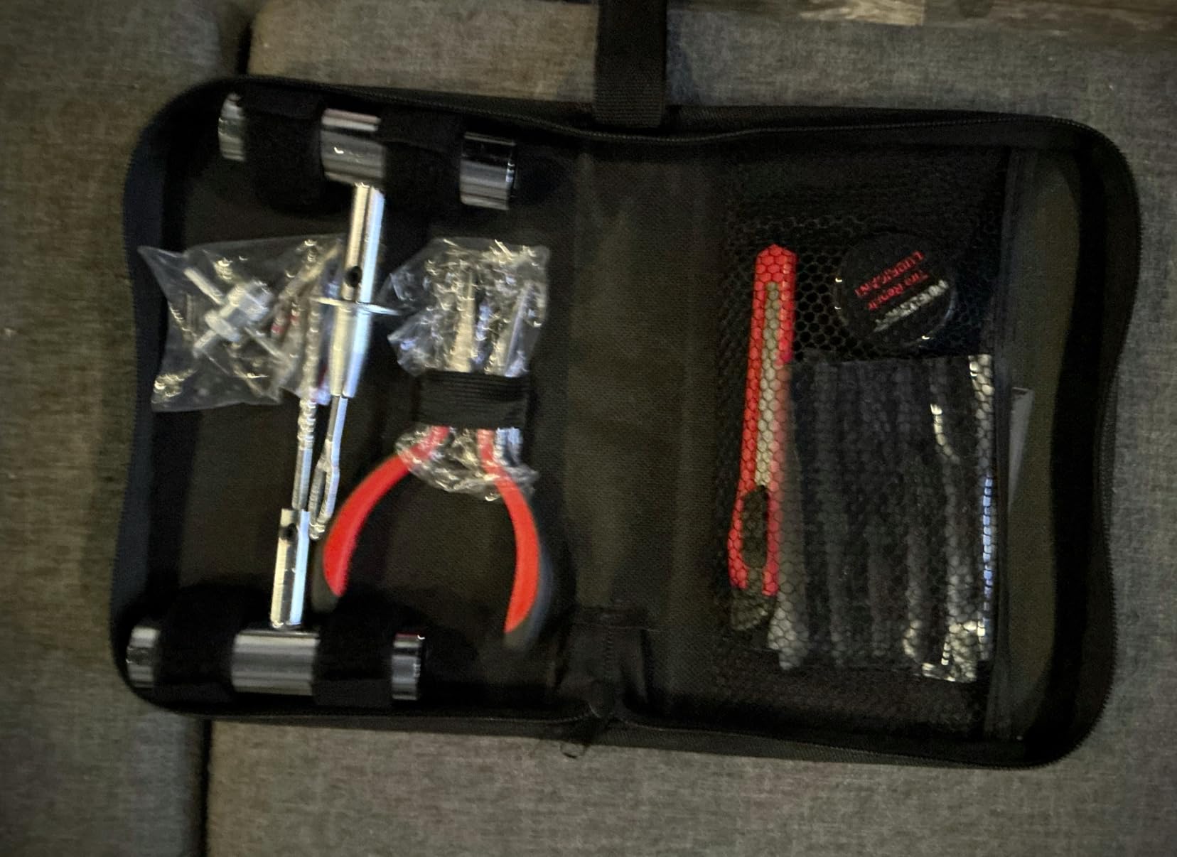 AWELCRAFT 35-Piece Heavy Duty Tire Plug Kit – Professional Flat Tire Repair for Car, Truck, Motorcycle, ATV, SUV – T-Handle Tools, Storage Case – Easy Puncture Repair, No Tire Removal Needed customer photo 1