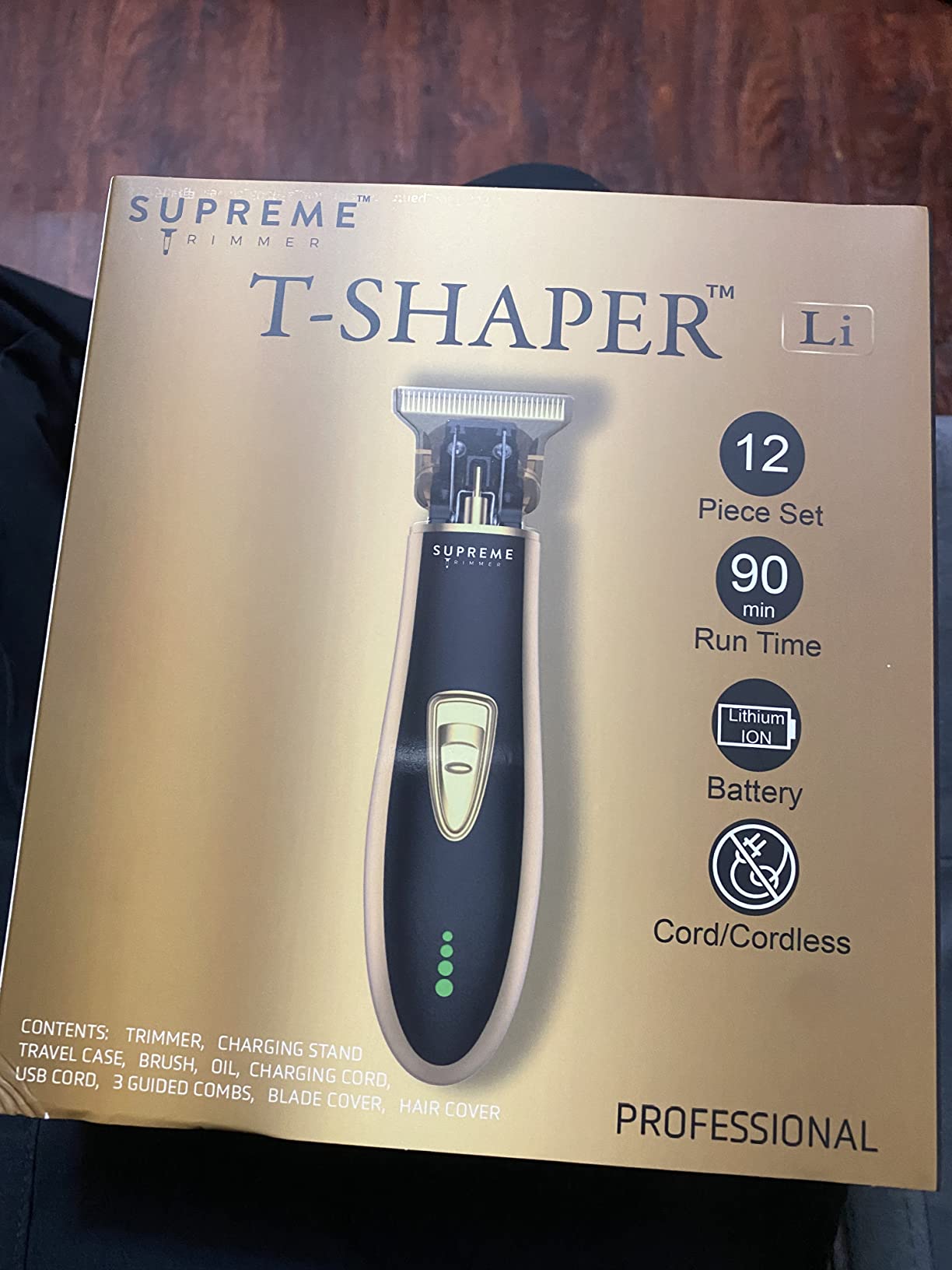 Supreme Trimmer T-Shaper Professional Zero-Gap Barber Trimmer ST5210 customer photo 2