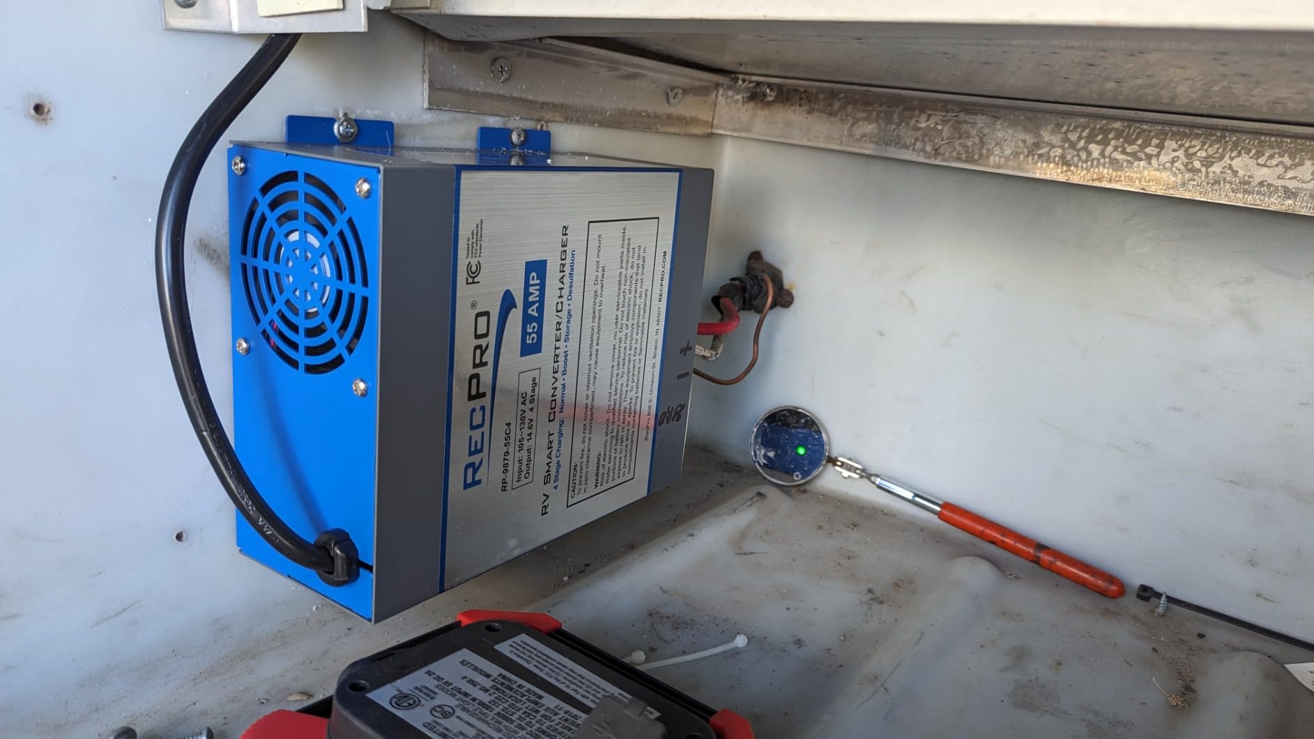 RecPro 55 Amp RV Power Converter & Battery Charger | 4-Stage Charging customer photo 1