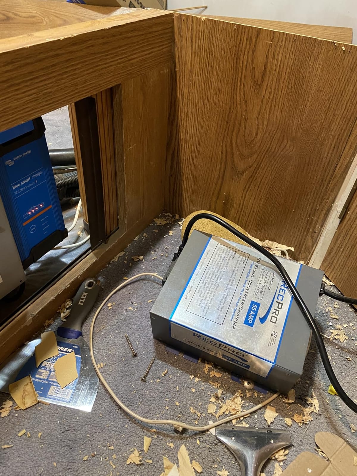 RecPro 55 Amp RV Power Converter & Battery Charger | 4-Stage Charging customer photo 2