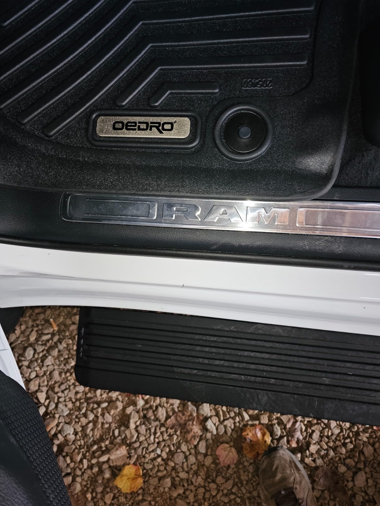 OEDRO Upgraded Floor Mats Fit for Dodge Ram 1500 Quad Cab 2002-2008, Dodge Ram 2500/3500 Quad Cab 2003-2009, All Weather TPE Floor Liners, Car Mats Tailored Fit Truck Accessories, 1st and 2nd Row customer photo 2