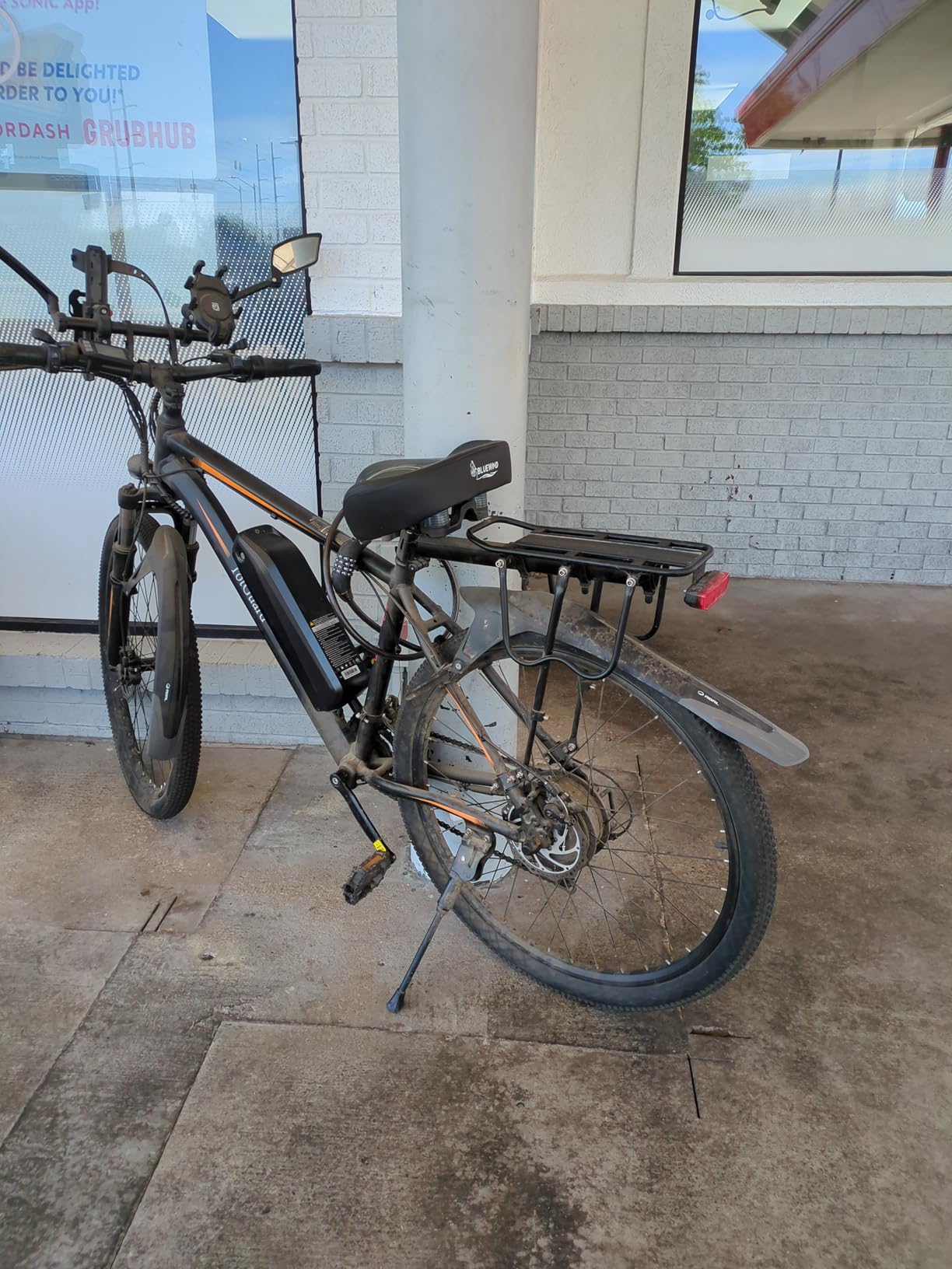 Wooken Electric Bike for Adults with 500W Motor, 27.5'' Ebike with 48V 499WH Removable Battery, Up to 55Miles Electric Mountain Bike, 19.8MPH Adults Electric Bicycle with LCD Display, 21 Speed customer photo 2