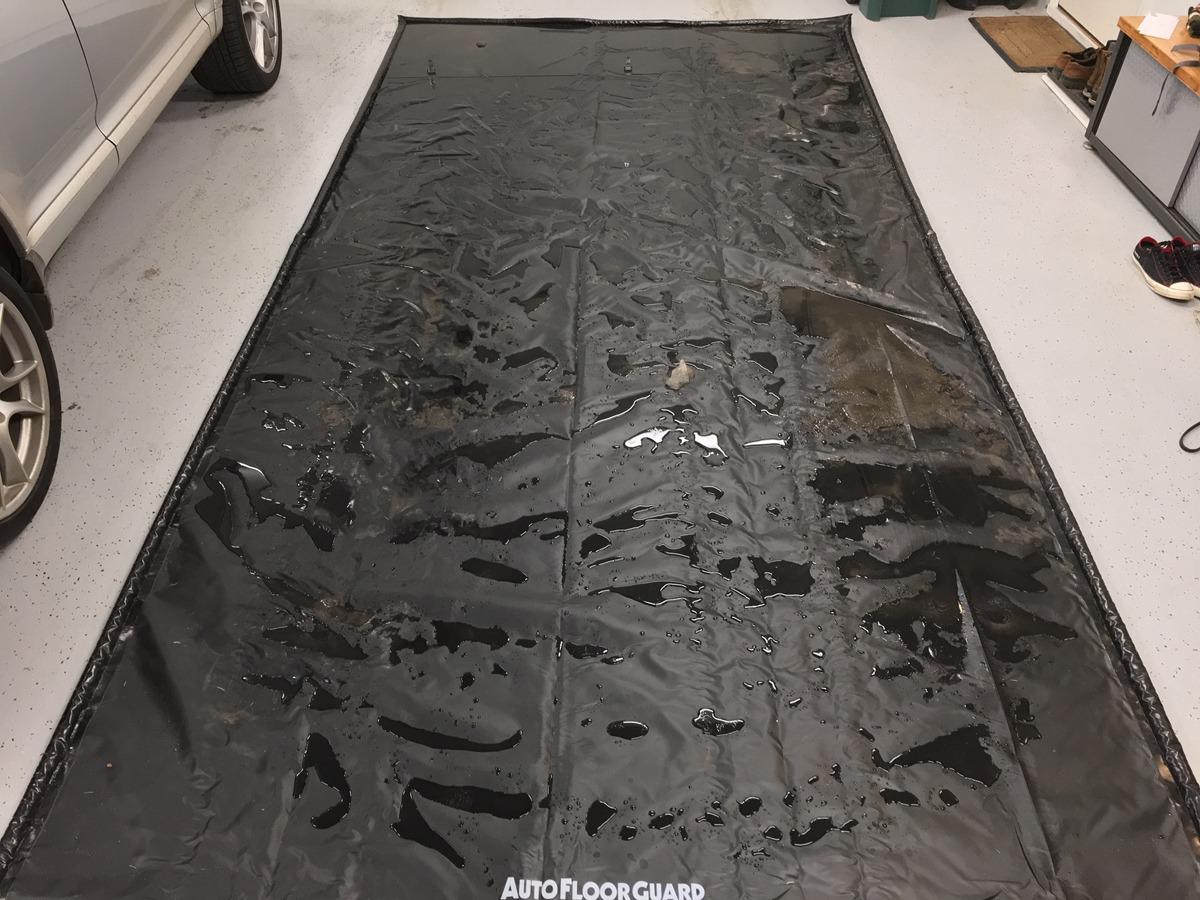 AutoFloorGuard Garage Containment Mat, Extra-Large Vehicles, 8.5 Ft x 22 Ft customer photo 1