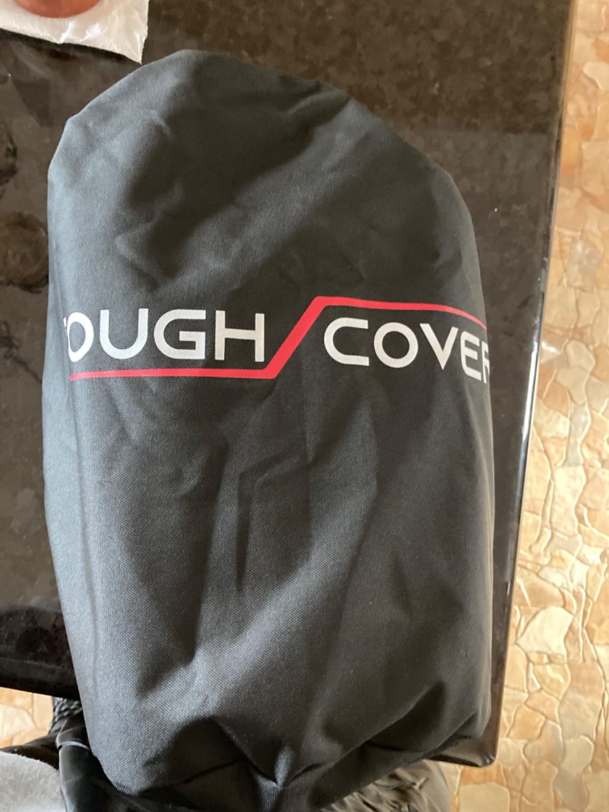 Tough Cover Snowmobile Cover, Premium 600D, XL Fit, Black customer photo 2