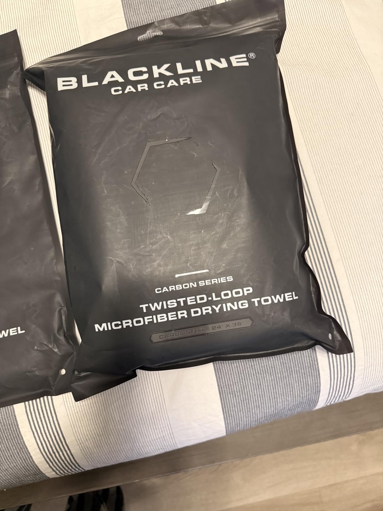 Blackline Microfiber Car Drying Towel 24