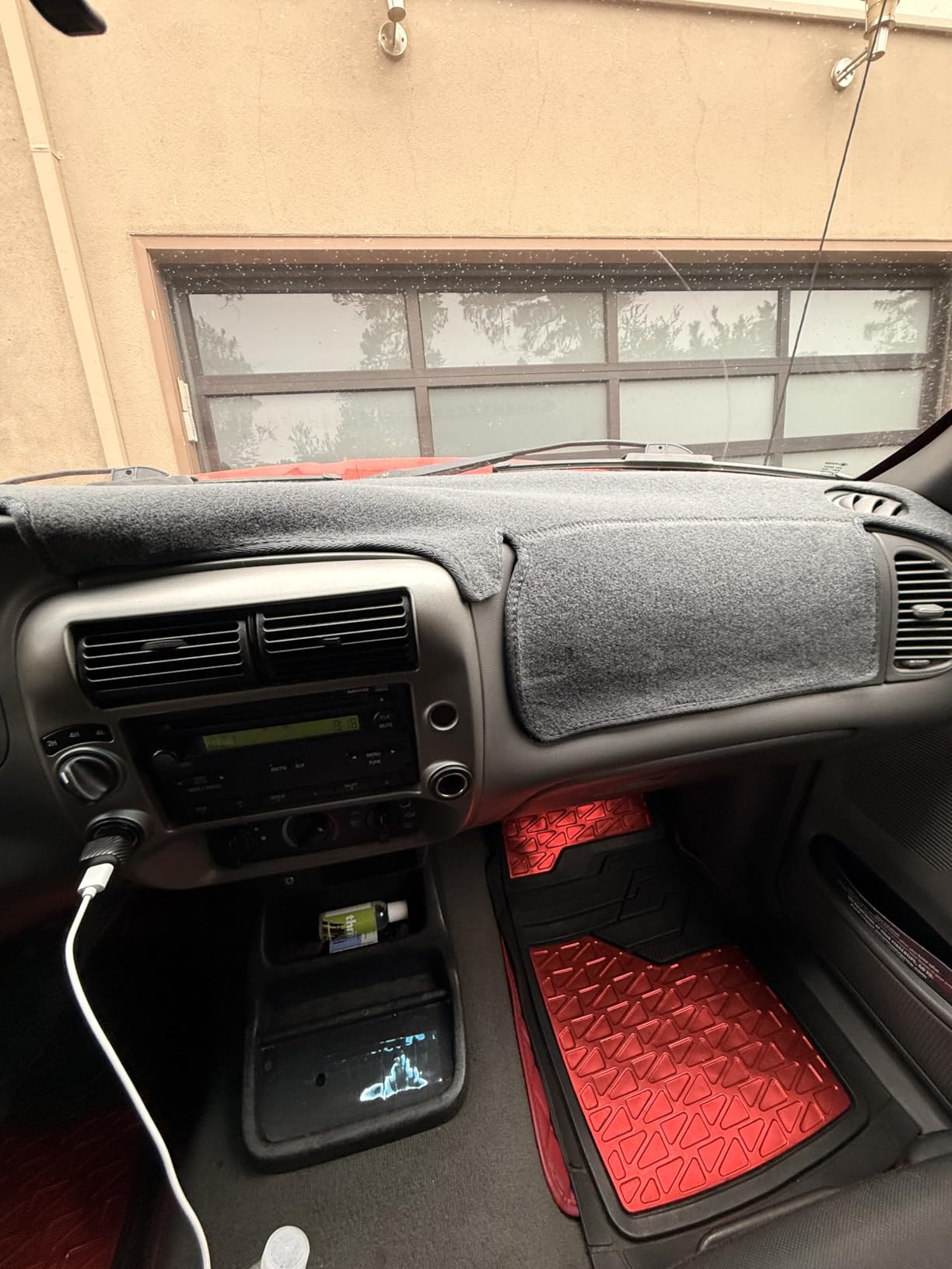 Yiz Dash Cover Mat for 1989-94 Ford Ranger,91-94 Ford Explorer (Gray) J126 customer photo 2